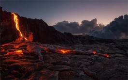 火山奇观双池岭