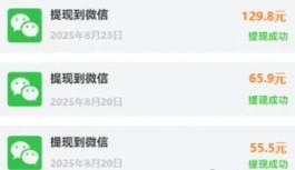5个赚钱小游戏，直接提现到微信钱包，一天100+，很适合国庆中秋假期玩