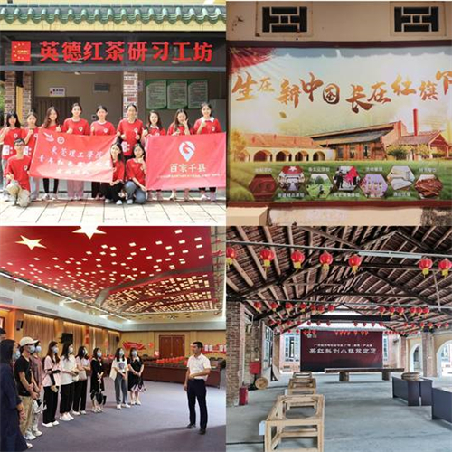 东莞理工学院创业学院走访调研英德红茶的历史与发展